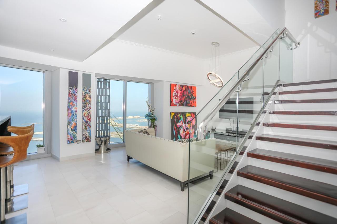 Penthouse In Dubai Marina , Cayan Tower , Sea View Daire Dış mekan fotoğraf