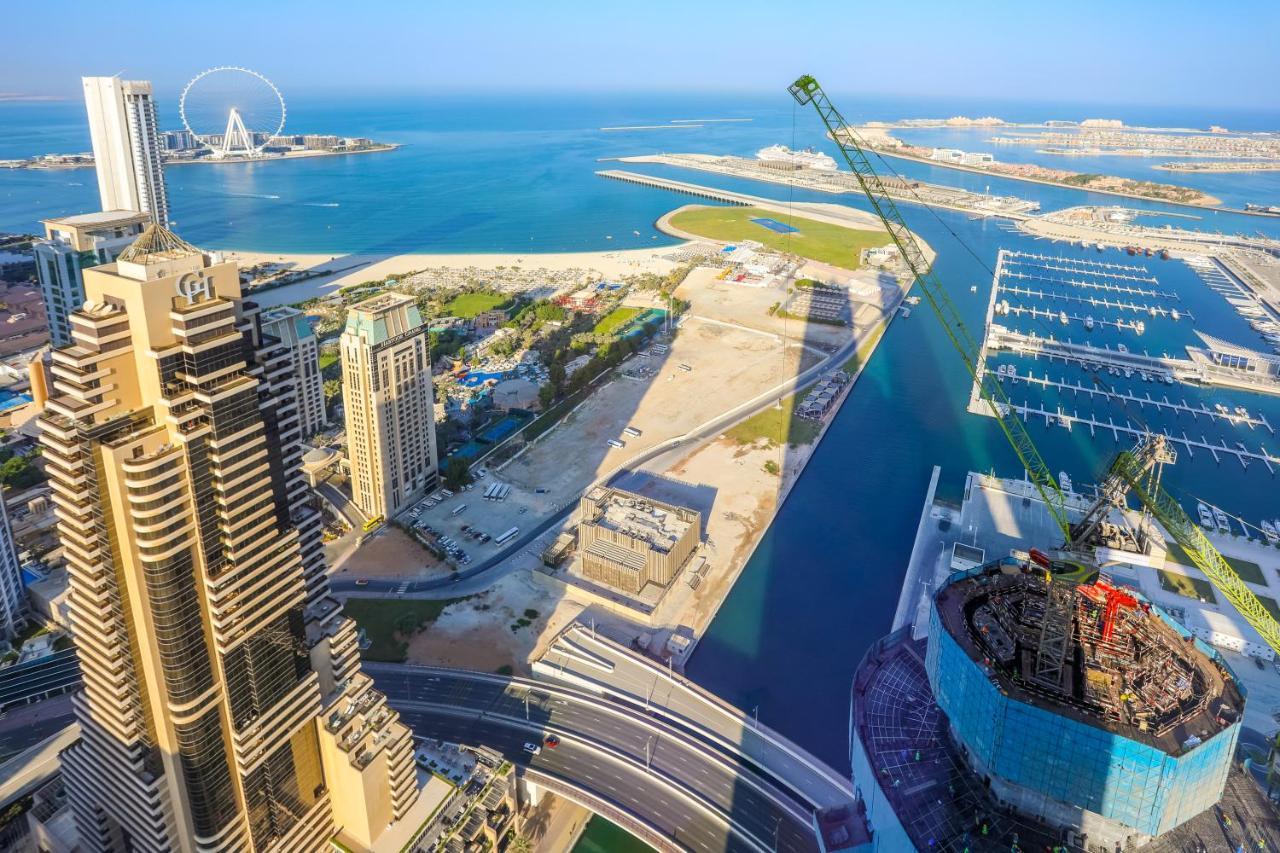Penthouse In Dubai Marina , Cayan Tower , Sea View Daire Dış mekan fotoğraf