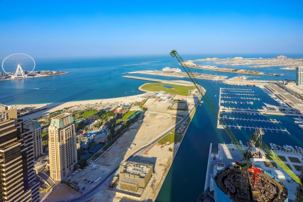 Penthouse In Dubai Marina , Cayan Tower , Sea View Daire Dış mekan fotoğraf