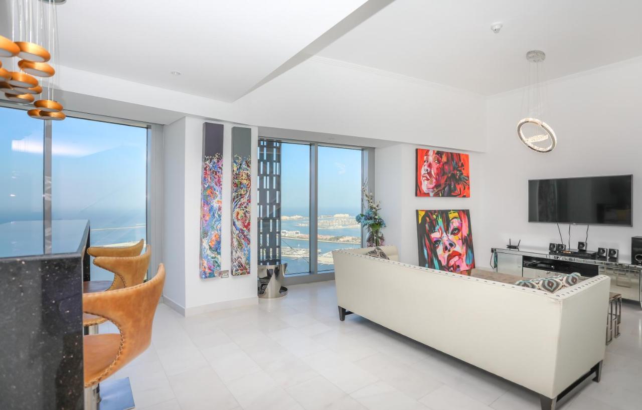 Penthouse In Dubai Marina , Cayan Tower , Sea View Daire Dış mekan fotoğraf