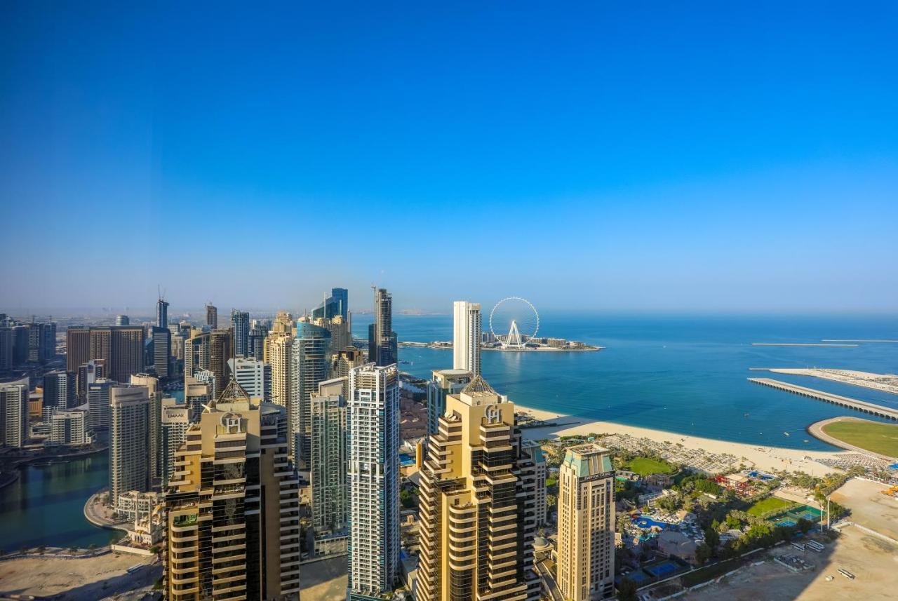 Penthouse In Dubai Marina , Cayan Tower , Sea View Daire Dış mekan fotoğraf