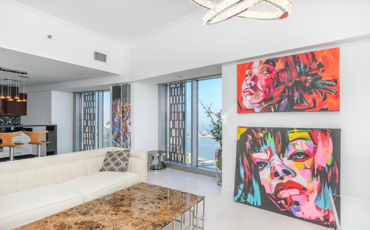 Penthouse In Dubai Marina , Cayan Tower , Sea View Daire Dış mekan fotoğraf