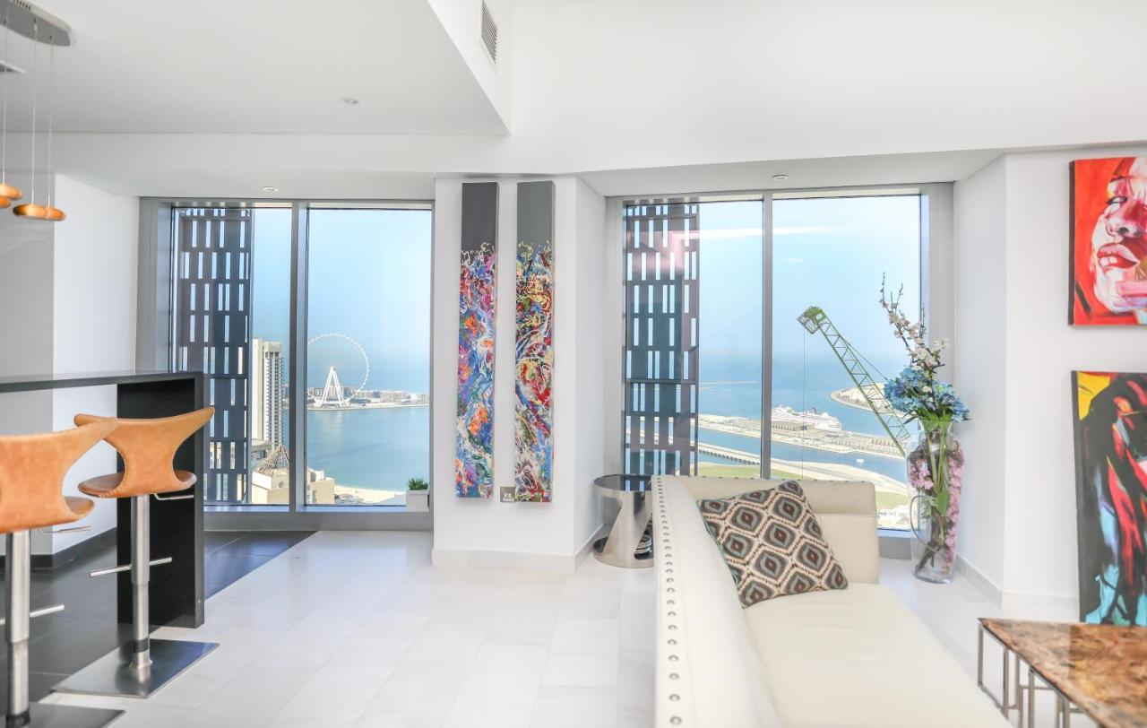 Penthouse In Dubai Marina , Cayan Tower , Sea View Daire Dış mekan fotoğraf