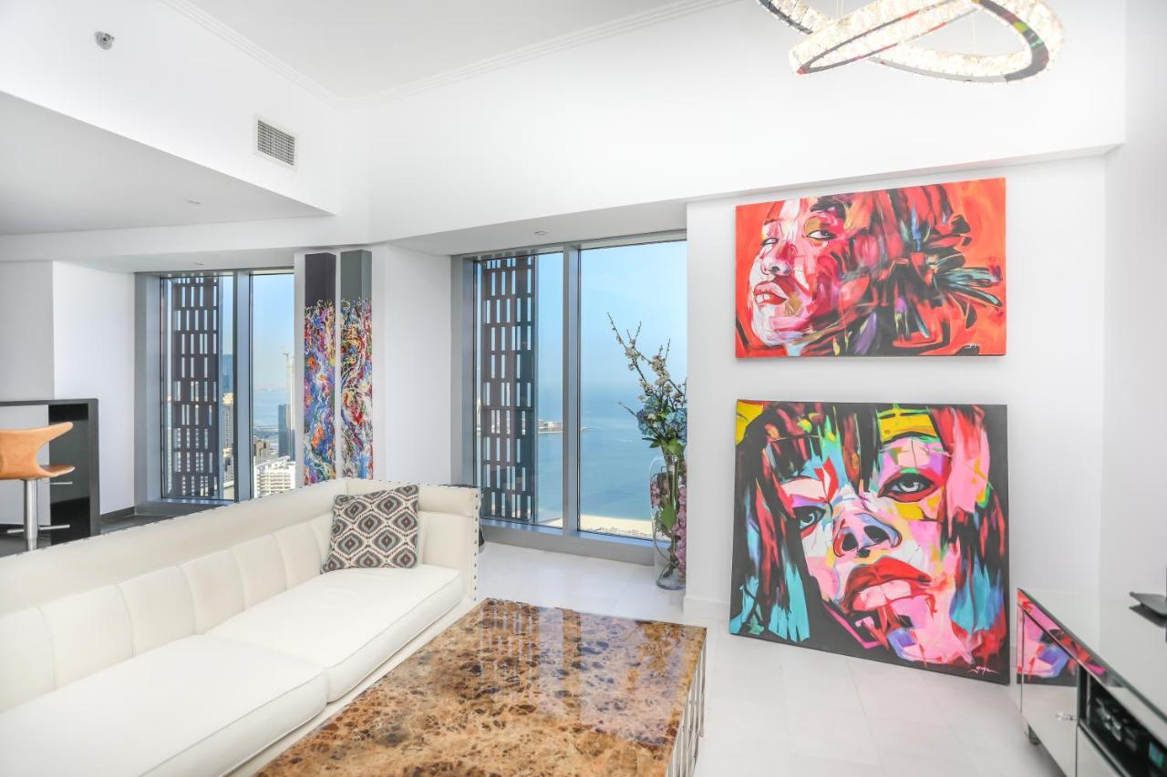 Penthouse In Dubai Marina , Cayan Tower , Sea View Daire Dış mekan fotoğraf