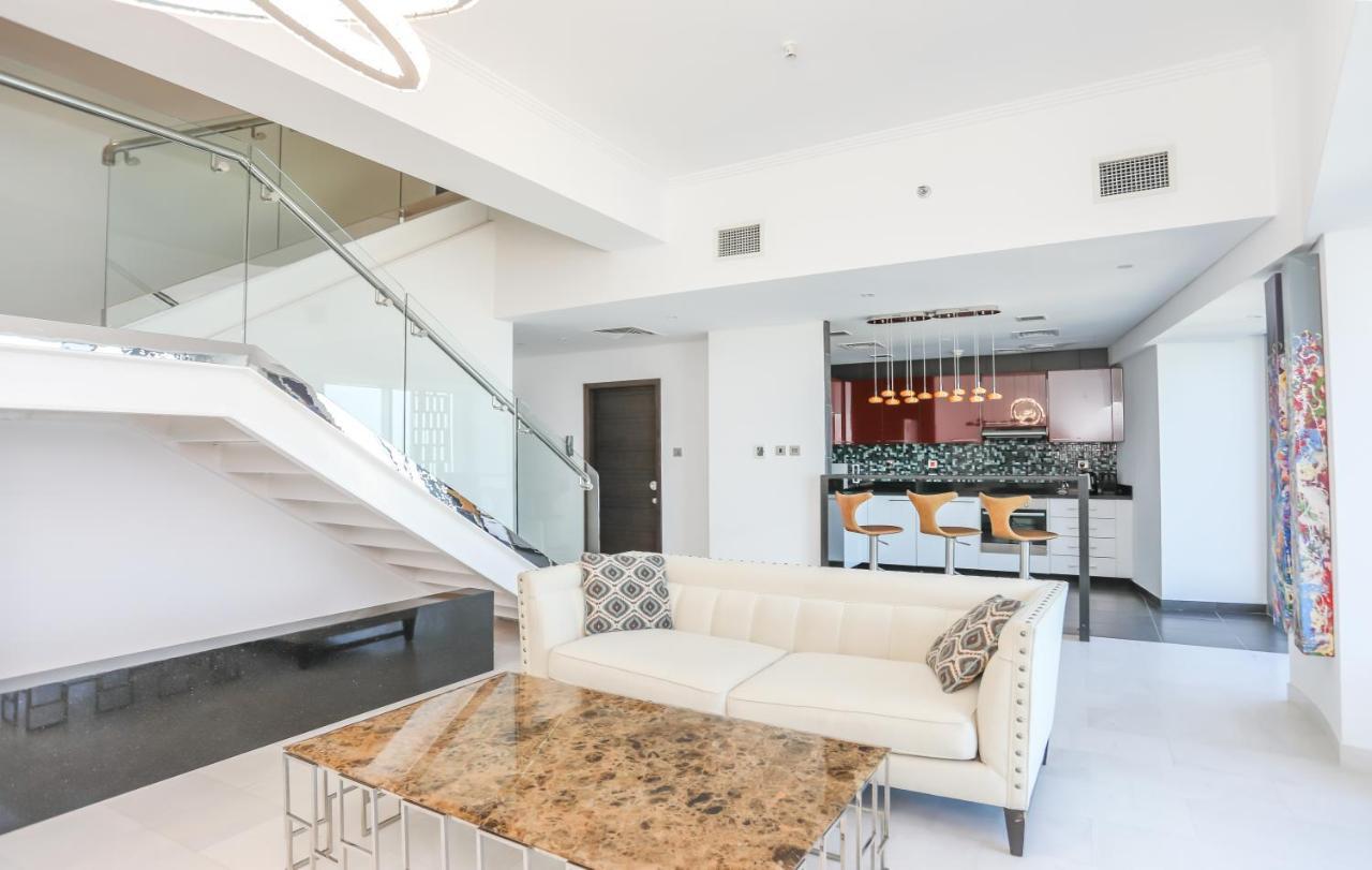 Penthouse In Dubai Marina , Cayan Tower , Sea View Daire Dış mekan fotoğraf