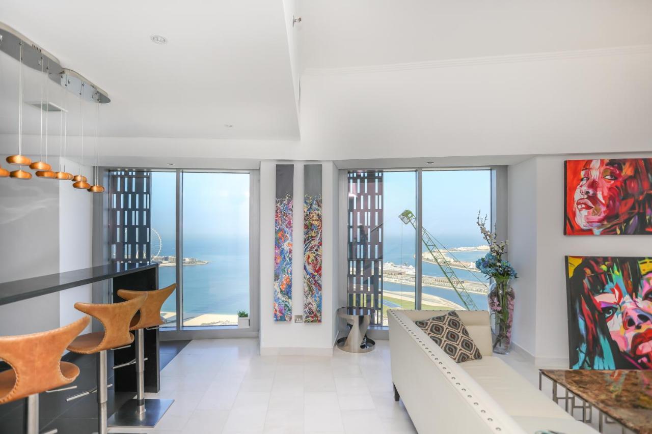 Penthouse In Dubai Marina , Cayan Tower , Sea View Daire Dış mekan fotoğraf