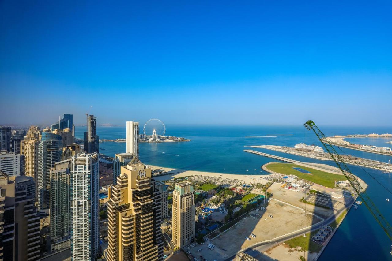 Penthouse In Dubai Marina , Cayan Tower , Sea View Daire Dış mekan fotoğraf