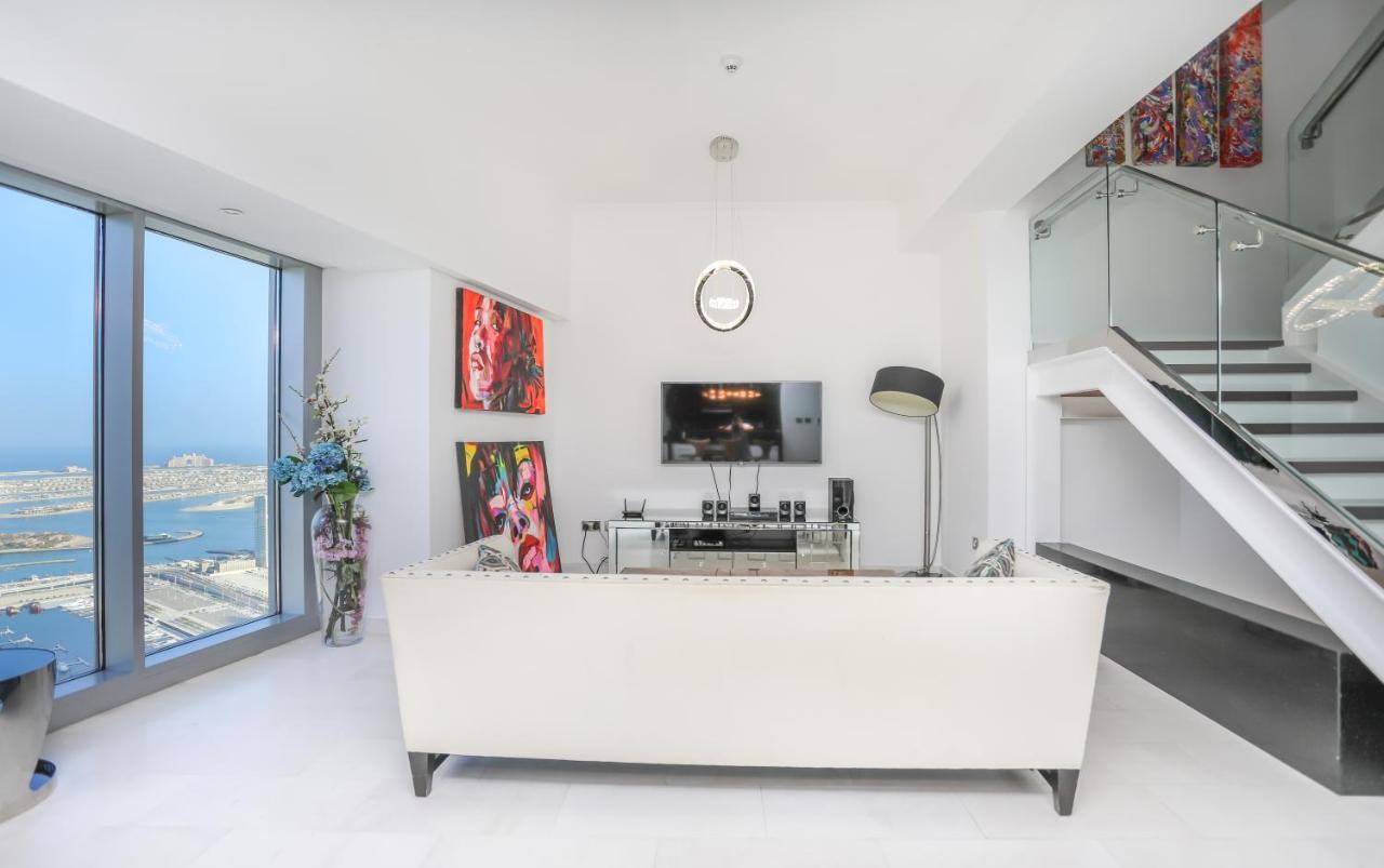 Penthouse In Dubai Marina , Cayan Tower , Sea View Daire Dış mekan fotoğraf